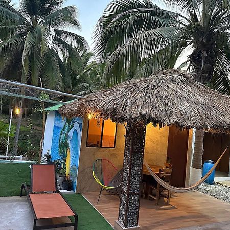 Casa Las Palmas Playa La Saladita Zihuatanejo Eksteriør billede