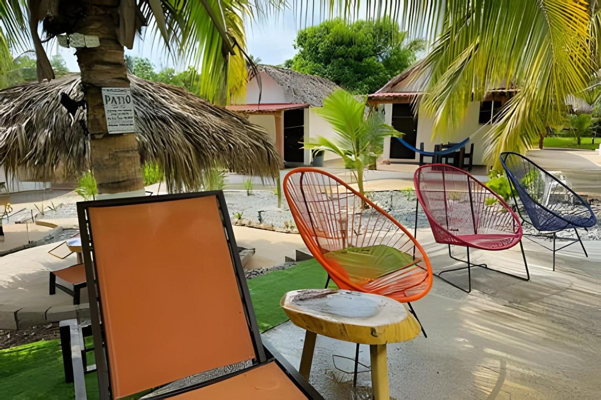 Casa Las Palmas Playa La Saladita Zihuatanejo Eksteriør billede