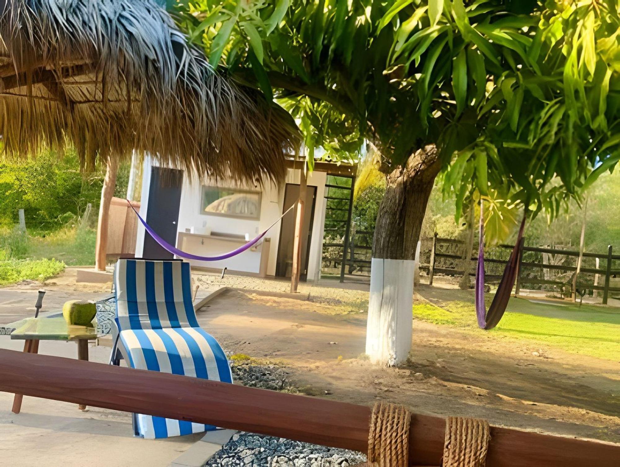 Casa Las Palmas Playa La Saladita Zihuatanejo Eksteriør billede