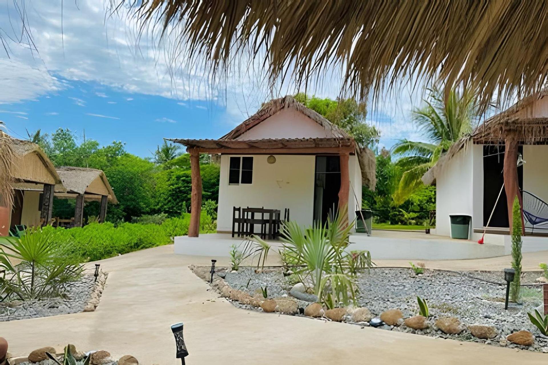 Casa Las Palmas Playa La Saladita Zihuatanejo Eksteriør billede