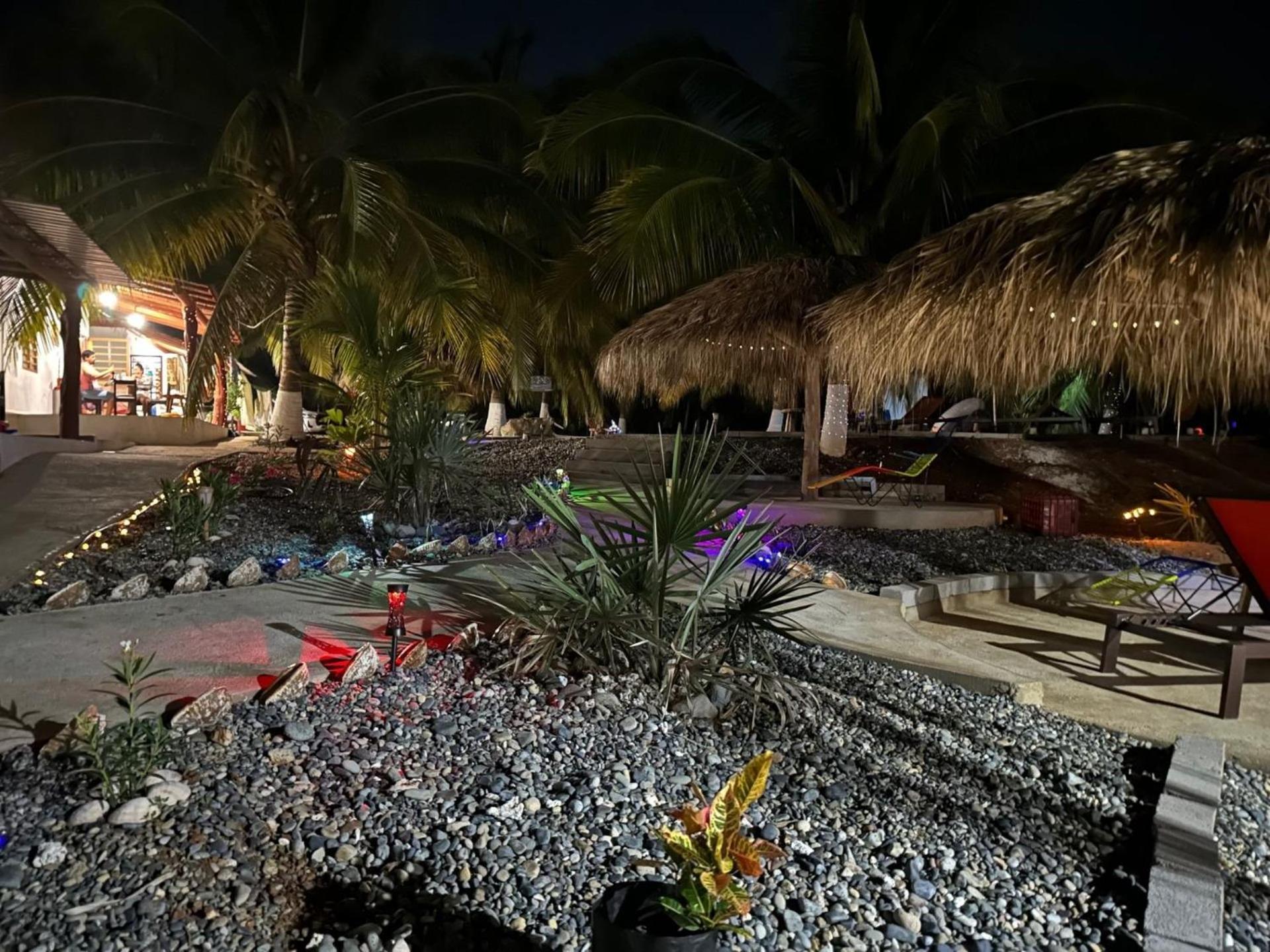 Casa Las Palmas Playa La Saladita Zihuatanejo Eksteriør billede