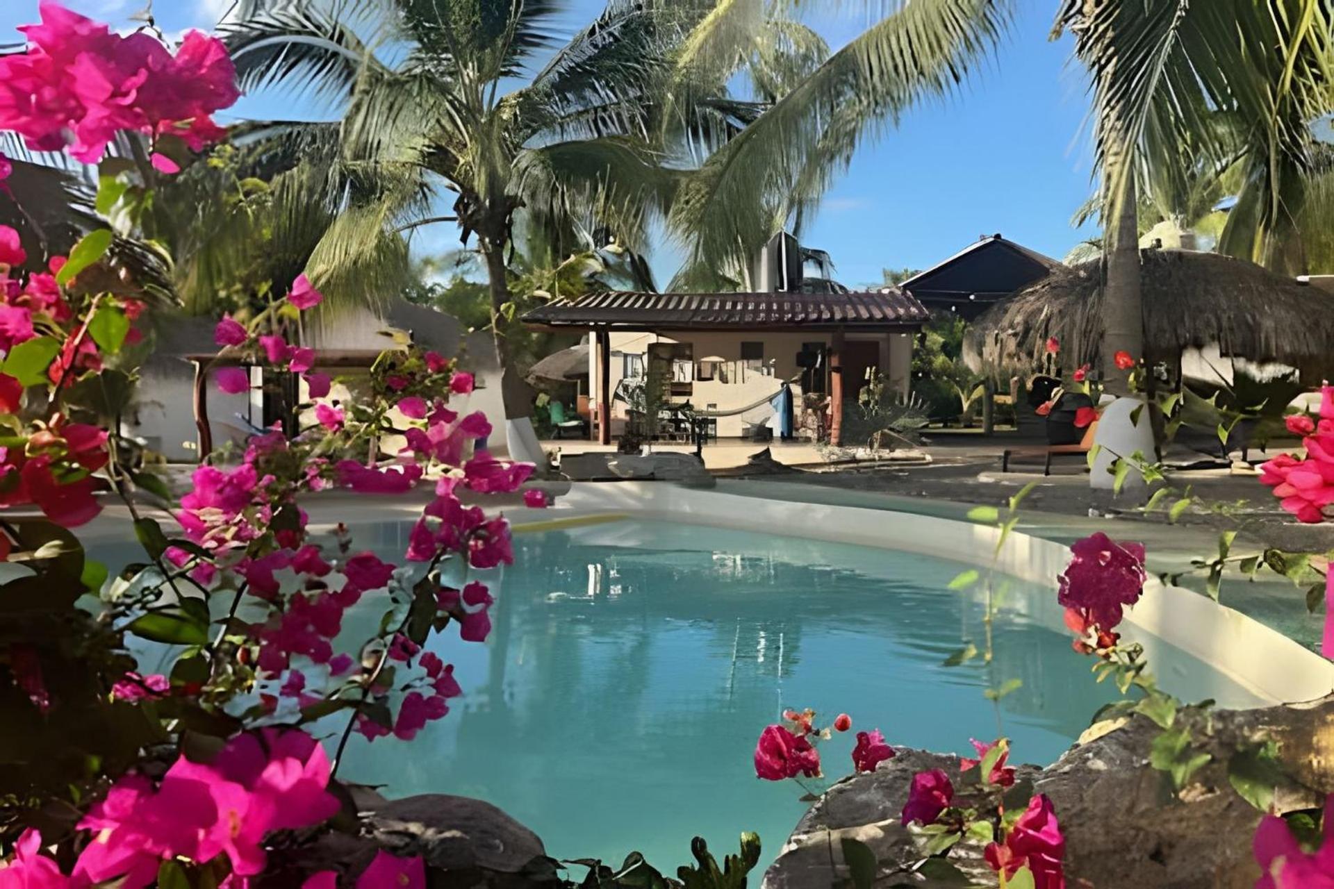 Casa Las Palmas Playa La Saladita Zihuatanejo Eksteriør billede
