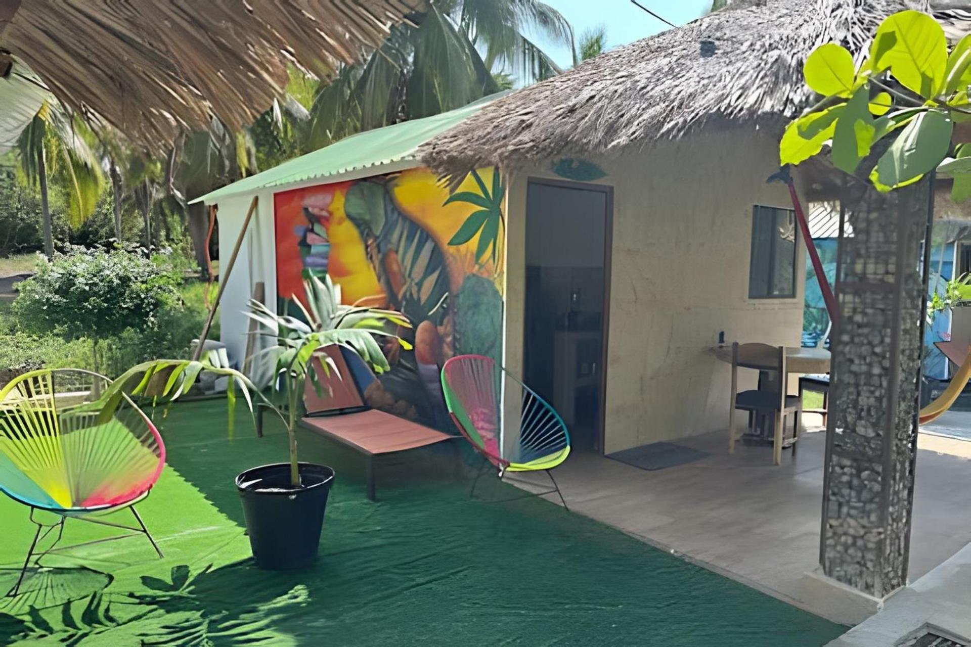 Casa Las Palmas Playa La Saladita Zihuatanejo Eksteriør billede