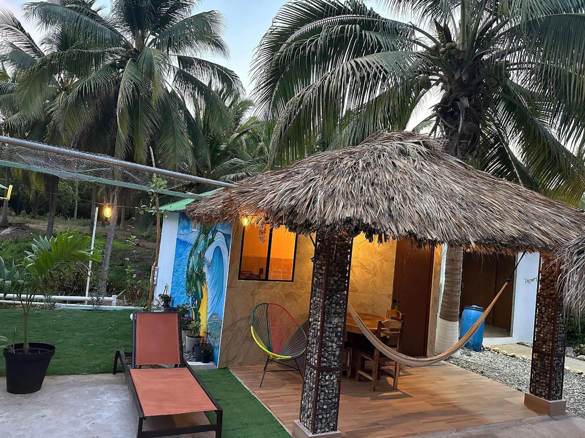 Casa Las Palmas Playa La Saladita Zihuatanejo Eksteriør billede